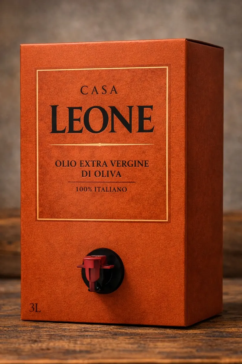 Casa Leone — Bag-in-Box · Formato famiglia